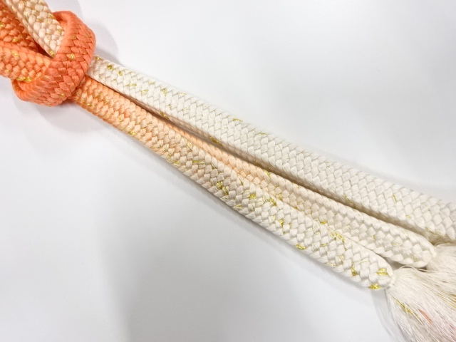 正絹　手組帯締め